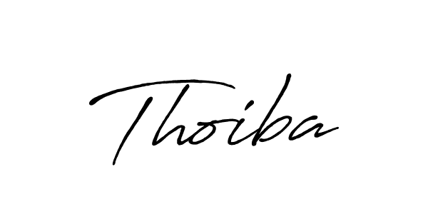 Make a beautiful signature design for name Thoiba. With this signature (Antro_Vectra_Bolder) style, you can create a handwritten signature for free. Thoiba signature style 7 images and pictures png