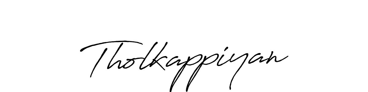 Design your own signature with our free online signature maker. With this signature software, you can create a handwritten (Antro_Vectra_Bolder) signature for name Tholkappiyan. Tholkappiyan signature style 7 images and pictures png