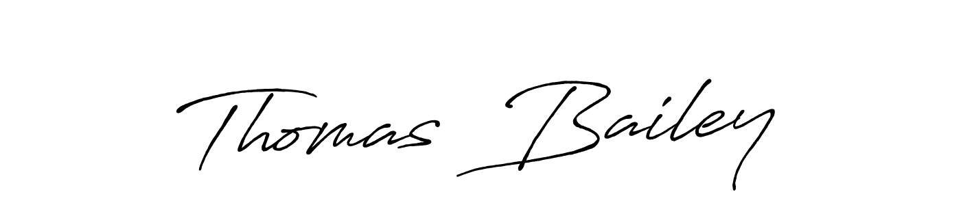 Make a beautiful signature design for name Thomas  Bailey. Use this online signature maker to create a handwritten signature for free. Thomas  Bailey signature style 7 images and pictures png