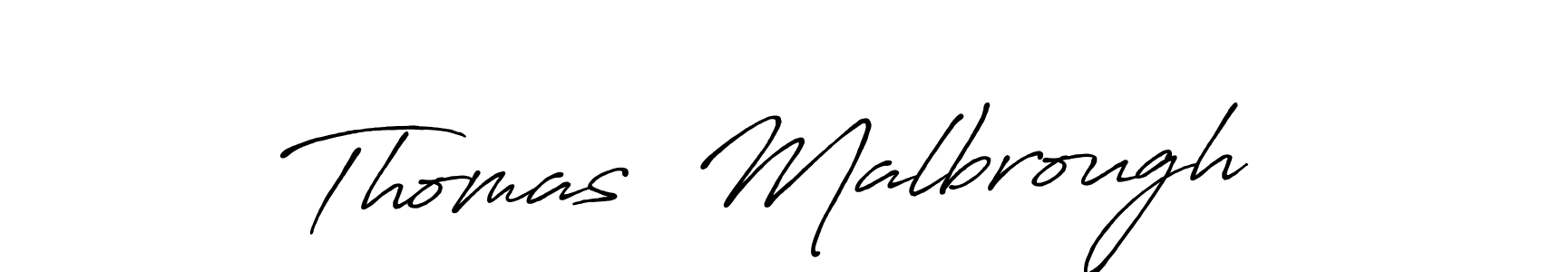 How to make Thomas  Malbrough name signature. Use Antro_Vectra_Bolder style for creating short signs online. This is the latest handwritten sign. Thomas  Malbrough signature style 7 images and pictures png