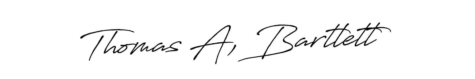 It looks lik you need a new signature style for name Thomas A, Bartlett. Design unique handwritten (Antro_Vectra_Bolder) signature with our free signature maker in just a few clicks. Thomas A, Bartlett signature style 7 images and pictures png