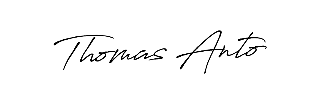 It looks lik you need a new signature style for name Thomas Anto. Design unique handwritten (Antro_Vectra_Bolder) signature with our free signature maker in just a few clicks. Thomas Anto signature style 7 images and pictures png