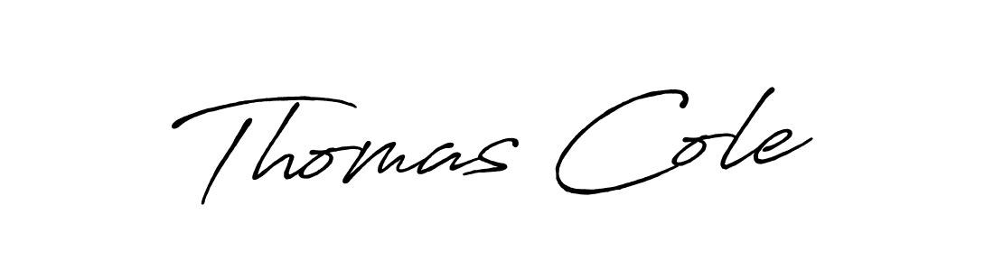 Design your own signature with our free online signature maker. With this signature software, you can create a handwritten (Antro_Vectra_Bolder) signature for name Thomas Cole. Thomas Cole signature style 7 images and pictures png