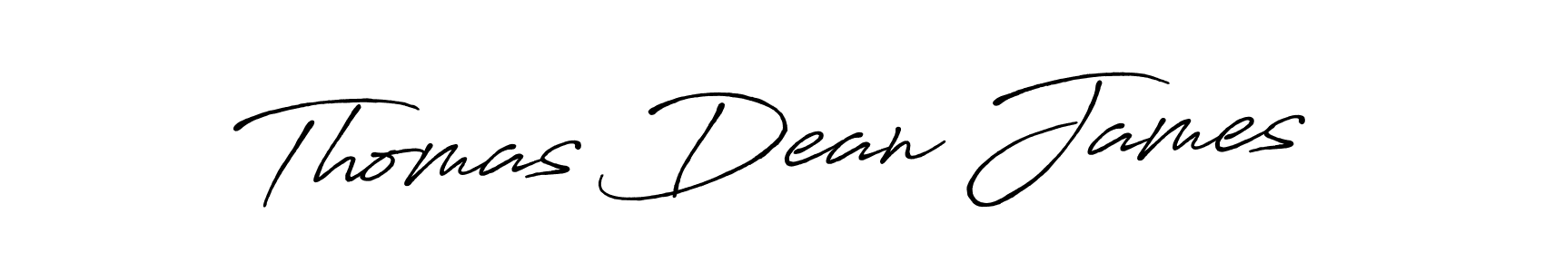 Make a short Thomas Dean James signature style. Manage your documents anywhere anytime using Antro_Vectra_Bolder. Create and add eSignatures, submit forms, share and send files easily. Thomas Dean James signature style 7 images and pictures png