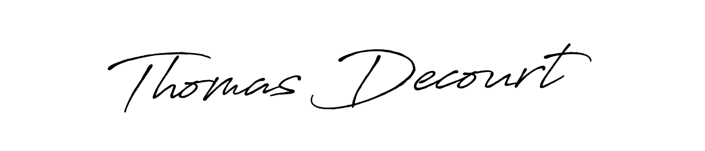 Antro_Vectra_Bolder is a professional signature style that is perfect for those who want to add a touch of class to their signature. It is also a great choice for those who want to make their signature more unique. Get Thomas Decourt name to fancy signature for free. Thomas Decourt signature style 7 images and pictures png