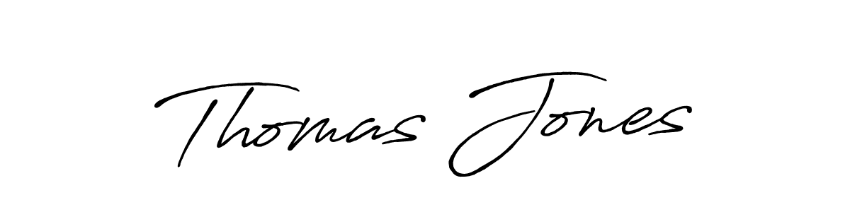 Also we have Thomas Jones name is the best signature style. Create professional handwritten signature collection using Antro_Vectra_Bolder autograph style. Thomas Jones signature style 7 images and pictures png