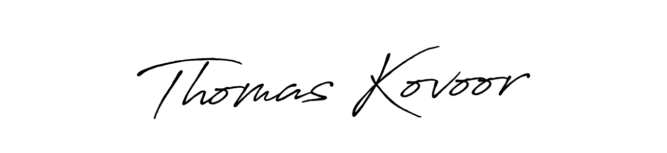 It looks lik you need a new signature style for name Thomas Kovoor. Design unique handwritten (Antro_Vectra_Bolder) signature with our free signature maker in just a few clicks. Thomas Kovoor signature style 7 images and pictures png