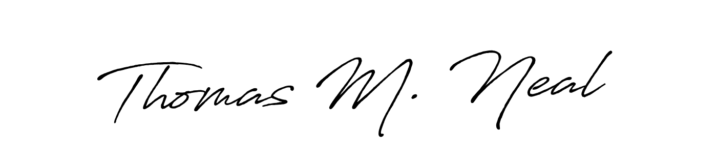 This is the best signature style for the Thomas M. Neal name. Also you like these signature font (Antro_Vectra_Bolder). Mix name signature. Thomas M. Neal signature style 7 images and pictures png