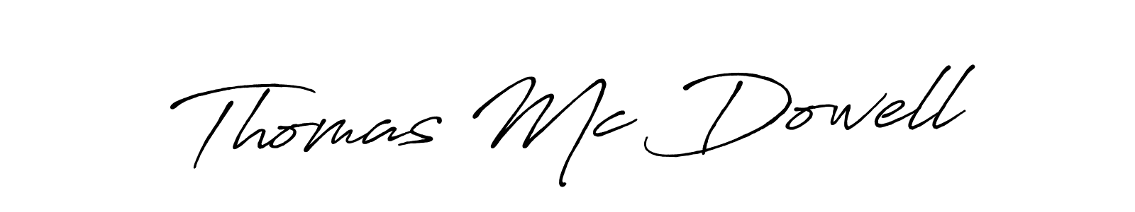 Design your own signature with our free online signature maker. With this signature software, you can create a handwritten (Antro_Vectra_Bolder) signature for name Thomas Mc Dowell. Thomas Mc Dowell signature style 7 images and pictures png