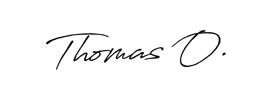 Make a beautiful signature design for name Thomas O.. Use this online signature maker to create a handwritten signature for free. Thomas O. signature style 7 images and pictures png