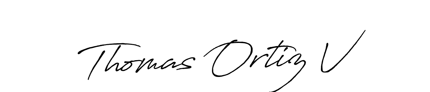 Once you've used our free online signature maker to create your best signature Antro_Vectra_Bolder style, it's time to enjoy all of the benefits that Thomas Ortiz V name signing documents. Thomas Ortiz V signature style 7 images and pictures png