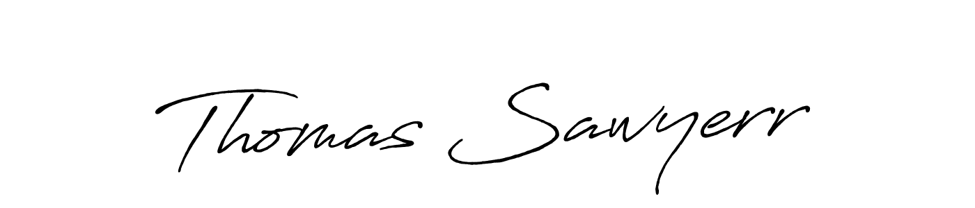 You should practise on your own different ways (Antro_Vectra_Bolder) to write your name (Thomas Sawyerr) in signature. don't let someone else do it for you. Thomas Sawyerr signature style 7 images and pictures png