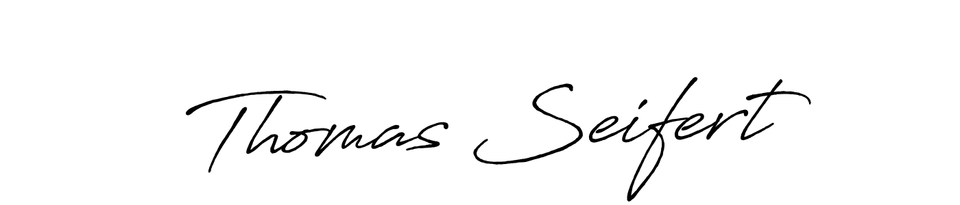 Thomas Seifert stylish signature style. Best Handwritten Sign (Antro_Vectra_Bolder) for my name. Handwritten Signature Collection Ideas for my name Thomas Seifert. Thomas Seifert signature style 7 images and pictures png