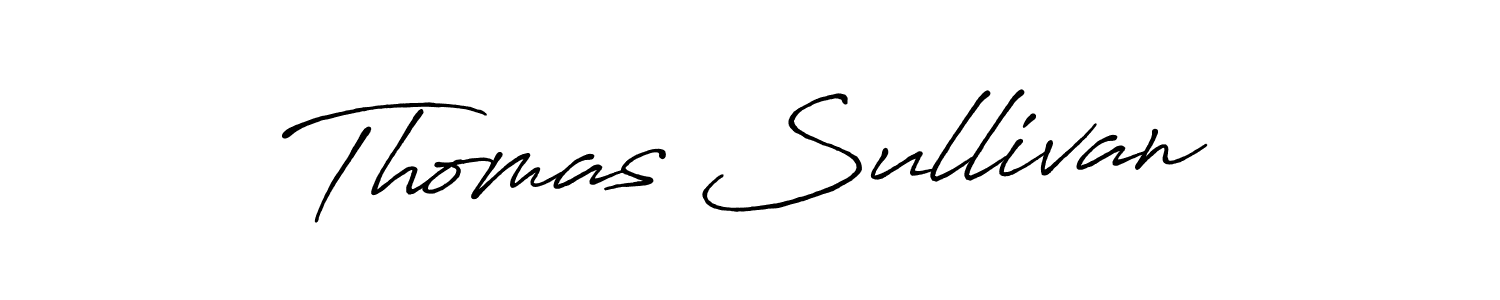 How to make Thomas Sullivan signature? Antro_Vectra_Bolder is a professional autograph style. Create handwritten signature for Thomas Sullivan name. Thomas Sullivan signature style 7 images and pictures png