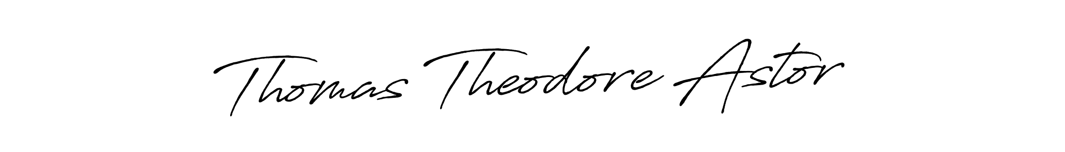 Design your own signature with our free online signature maker. With this signature software, you can create a handwritten (Antro_Vectra_Bolder) signature for name Thomas Theodore Astor. Thomas Theodore Astor signature style 7 images and pictures png