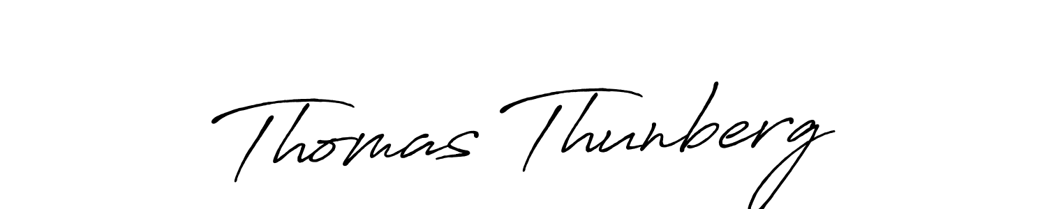 Antro_Vectra_Bolder is a professional signature style that is perfect for those who want to add a touch of class to their signature. It is also a great choice for those who want to make their signature more unique. Get Thomas Thunberg name to fancy signature for free. Thomas Thunberg signature style 7 images and pictures png