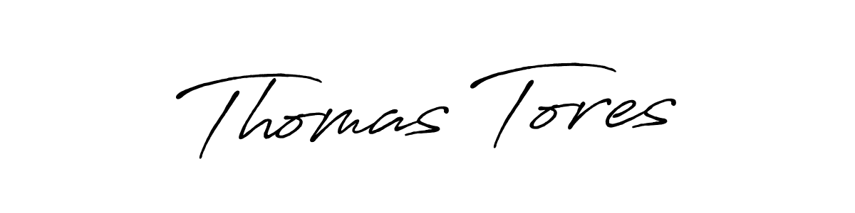 Use a signature maker to create a handwritten signature online. With this signature software, you can design (Antro_Vectra_Bolder) your own signature for name Thomas Tores. Thomas Tores signature style 7 images and pictures png