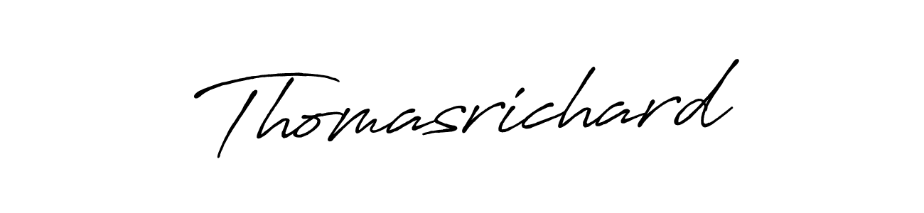 Similarly Antro_Vectra_Bolder is the best handwritten signature design. Signature creator online .You can use it as an online autograph creator for name Thomasrichard. Thomasrichard signature style 7 images and pictures png