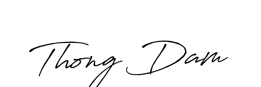 Once you've used our free online signature maker to create your best signature Antro_Vectra_Bolder style, it's time to enjoy all of the benefits that Thong Dam name signing documents. Thong Dam signature style 7 images and pictures png