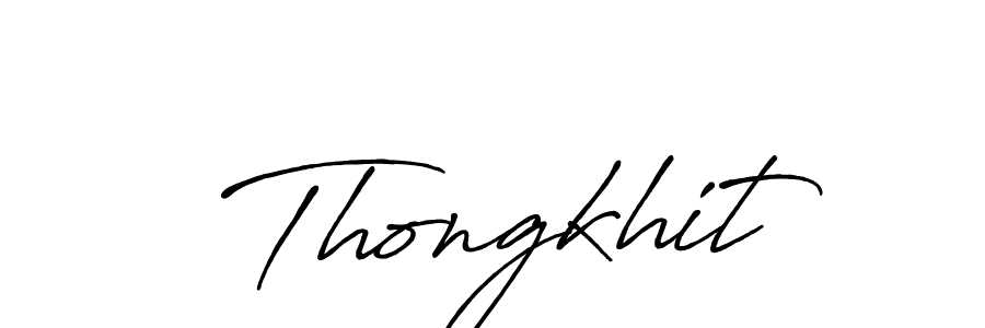 Once you've used our free online signature maker to create your best signature Antro_Vectra_Bolder style, it's time to enjoy all of the benefits that Thongkhit name signing documents. Thongkhit signature style 7 images and pictures png