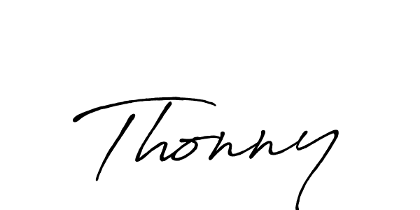 Make a beautiful signature design for name Thonny. With this signature (Antro_Vectra_Bolder) style, you can create a handwritten signature for free. Thonny signature style 7 images and pictures png