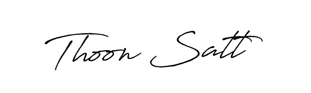 Best and Professional Signature Style for Thoon Satt. Antro_Vectra_Bolder Best Signature Style Collection. Thoon Satt signature style 7 images and pictures png