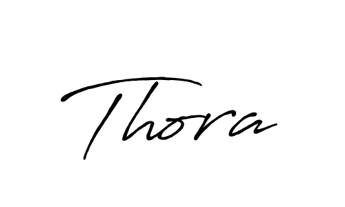 Design your own signature with our free online signature maker. With this signature software, you can create a handwritten (Antro_Vectra_Bolder) signature for name Thora. Thora signature style 7 images and pictures png