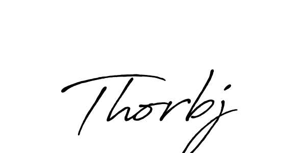 Also we have Thorbj name is the best signature style. Create professional handwritten signature collection using Antro_Vectra_Bolder autograph style. Thorbj signature style 7 images and pictures png
