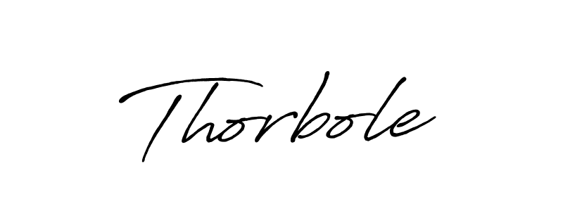 Use a signature maker to create a handwritten signature online. With this signature software, you can design (Antro_Vectra_Bolder) your own signature for name Thorbole. Thorbole signature style 7 images and pictures png