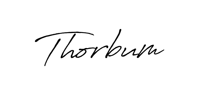 It looks lik you need a new signature style for name Thorbum. Design unique handwritten (Antro_Vectra_Bolder) signature with our free signature maker in just a few clicks. Thorbum signature style 7 images and pictures png