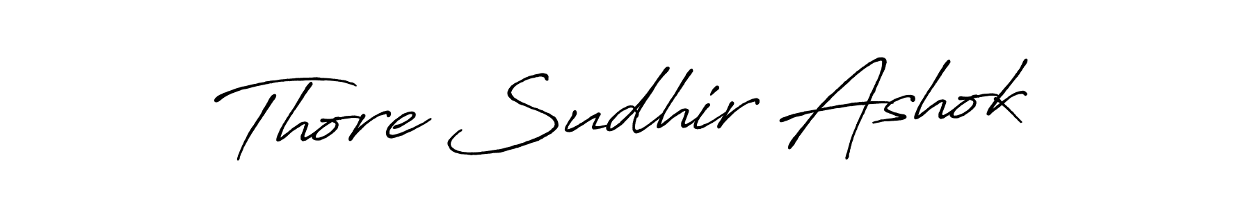 How to Draw Thore Sudhir Ashok signature style? Antro_Vectra_Bolder is a latest design signature styles for name Thore Sudhir Ashok. Thore Sudhir Ashok signature style 7 images and pictures png