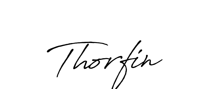 Here are the top 10 professional signature styles for the name Thorfin. These are the best autograph styles you can use for your name. Thorfin signature style 7 images and pictures png