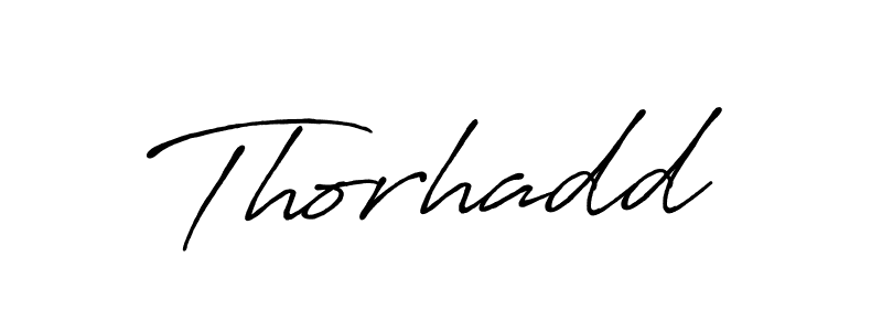 How to make Thorhadd signature? Antro_Vectra_Bolder is a professional autograph style. Create handwritten signature for Thorhadd name. Thorhadd signature style 7 images and pictures png