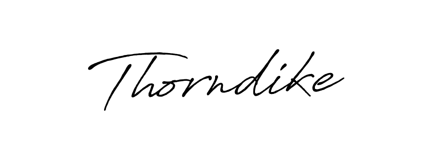 Make a beautiful signature design for name Thorndike. Use this online signature maker to create a handwritten signature for free. Thorndike signature style 7 images and pictures png