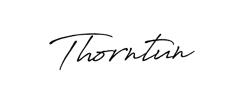 Use a signature maker to create a handwritten signature online. With this signature software, you can design (Antro_Vectra_Bolder) your own signature for name Thorntun. Thorntun signature style 7 images and pictures png