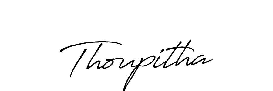 This is the best signature style for the Thoupitha name. Also you like these signature font (Antro_Vectra_Bolder). Mix name signature. Thoupitha signature style 7 images and pictures png