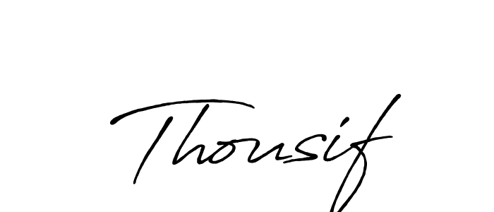 Make a beautiful signature design for name Thousif. Use this online signature maker to create a handwritten signature for free. Thousif signature style 7 images and pictures png