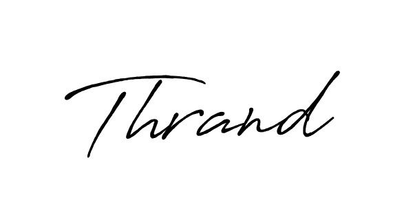 Also You can easily find your signature by using the search form. We will create Thrand name handwritten signature images for you free of cost using Antro_Vectra_Bolder sign style. Thrand signature style 7 images and pictures png