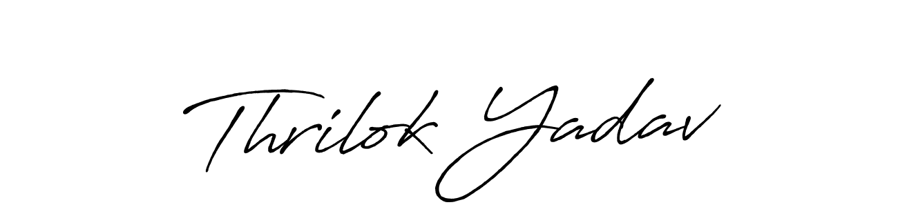 Once you've used our free online signature maker to create your best signature Antro_Vectra_Bolder style, it's time to enjoy all of the benefits that Thrilok Yadav name signing documents. Thrilok Yadav signature style 7 images and pictures png