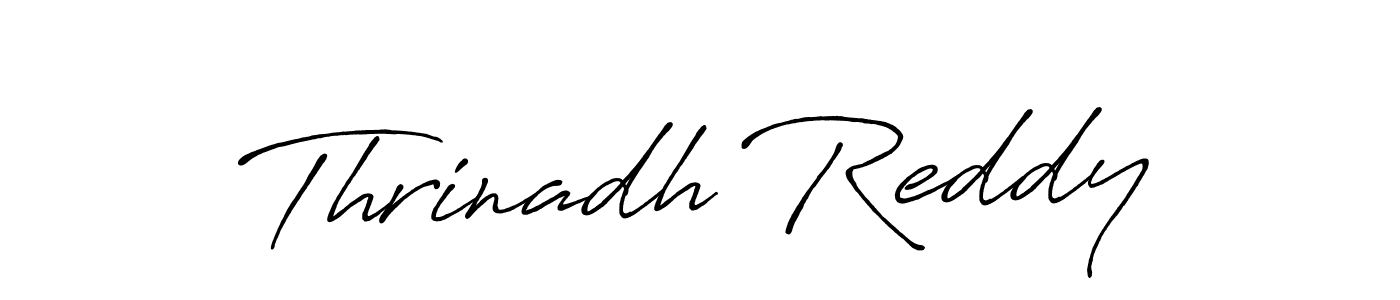 Antro_Vectra_Bolder is a professional signature style that is perfect for those who want to add a touch of class to their signature. It is also a great choice for those who want to make their signature more unique. Get Thrinadh Reddy name to fancy signature for free. Thrinadh Reddy signature style 7 images and pictures png