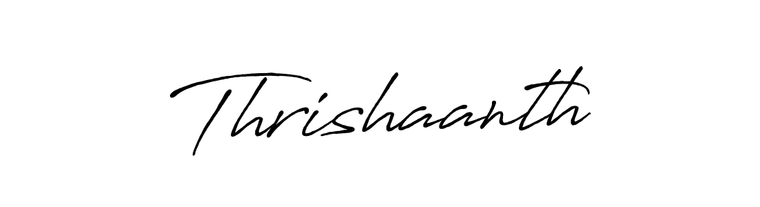 How to Draw Thrishaanth signature style? Antro_Vectra_Bolder is a latest design signature styles for name Thrishaanth. Thrishaanth signature style 7 images and pictures png