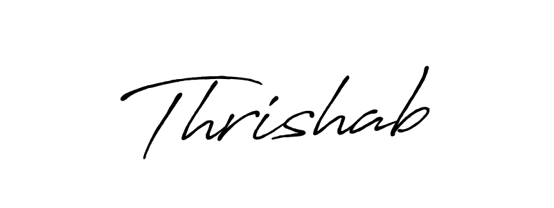 Best and Professional Signature Style for Thrishab. Antro_Vectra_Bolder Best Signature Style Collection. Thrishab signature style 7 images and pictures png