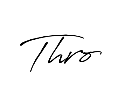Make a short Thro signature style. Manage your documents anywhere anytime using Antro_Vectra_Bolder. Create and add eSignatures, submit forms, share and send files easily. Thro signature style 7 images and pictures png
