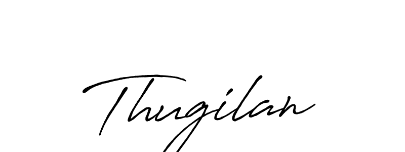 Design your own signature with our free online signature maker. With this signature software, you can create a handwritten (Antro_Vectra_Bolder) signature for name Thugilan. Thugilan signature style 7 images and pictures png