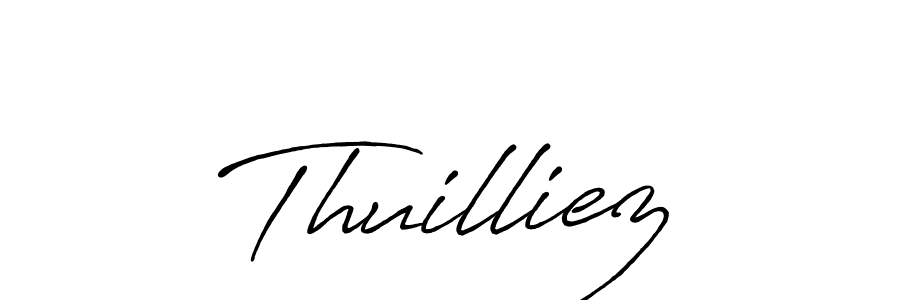 Here are the top 10 professional signature styles for the name Thuilliez. These are the best autograph styles you can use for your name. Thuilliez signature style 7 images and pictures png