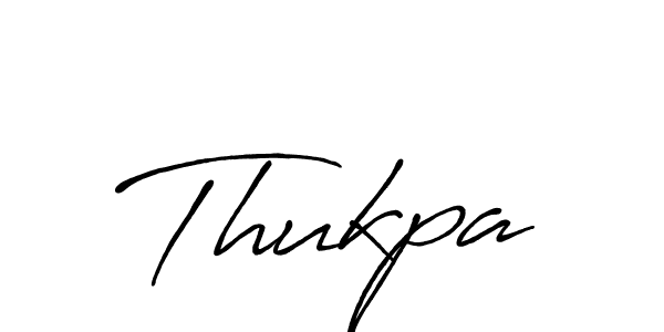 Make a beautiful signature design for name Thukpa. With this signature (Antro_Vectra_Bolder) style, you can create a handwritten signature for free. Thukpa signature style 7 images and pictures png