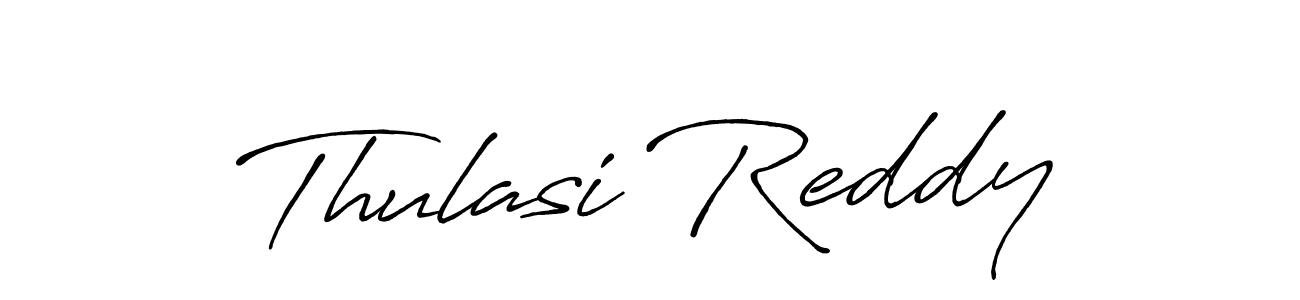 How to make Thulasi Reddy signature? Antro_Vectra_Bolder is a professional autograph style. Create handwritten signature for Thulasi Reddy name. Thulasi Reddy signature style 7 images and pictures png