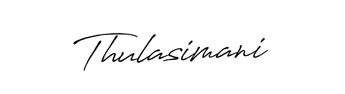 if you are searching for the best signature style for your name Thulasimani. so please give up your signature search. here we have designed multiple signature styles  using Antro_Vectra_Bolder. Thulasimani signature style 7 images and pictures png