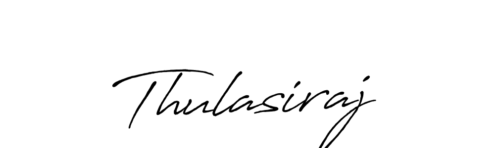 Design your own signature with our free online signature maker. With this signature software, you can create a handwritten (Antro_Vectra_Bolder) signature for name Thulasiraj. Thulasiraj signature style 7 images and pictures png