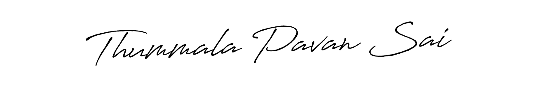 Make a beautiful signature design for name Thummala Pavan Sai. Use this online signature maker to create a handwritten signature for free. Thummala Pavan Sai signature style 7 images and pictures png